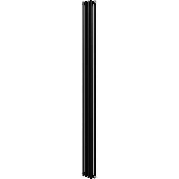 Вертикальный радиатор Royal Thermo Shift R22 C2180 180x1800 мм (4 секции) чёрный - фото 