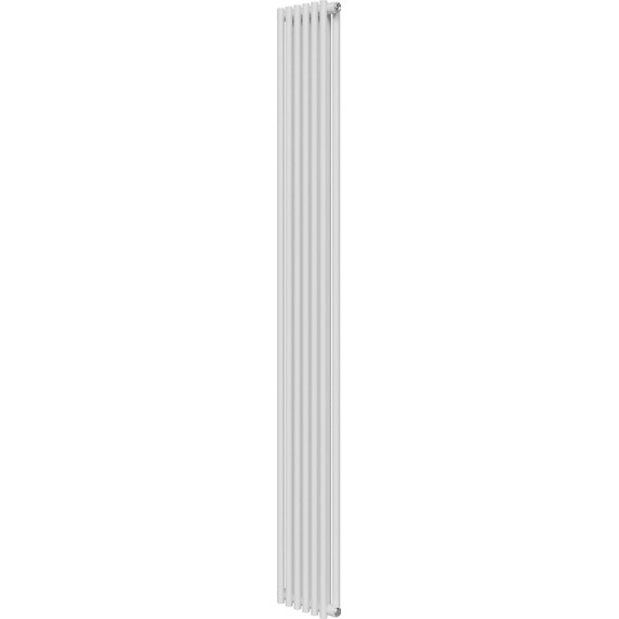 Вертикальный радиатор Royal Thermo Shift R22 C2180 260x1800 мм (6 секций) белый - фото 