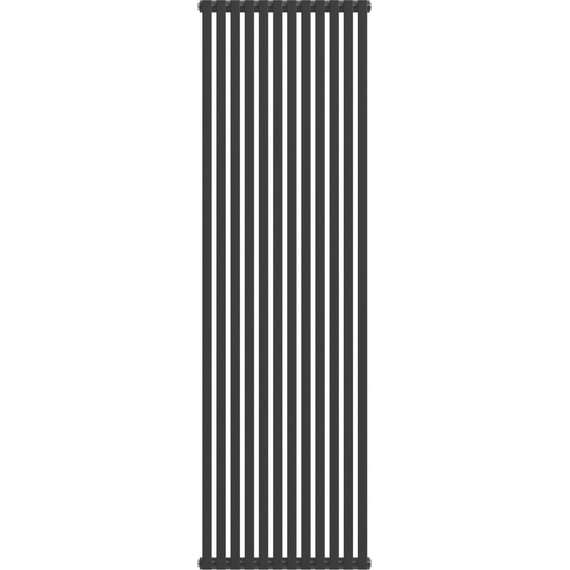 Вертикальный радиатор Royal Thermo Shift Q30 C2180 540x1800 мм (12 секций) чёрный - фото 2