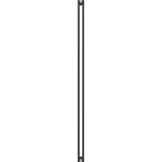 Вертикальный радиатор Royal Thermo Shift R22 C2180 180x1800 мм (4 секции) чёрный - фото 3