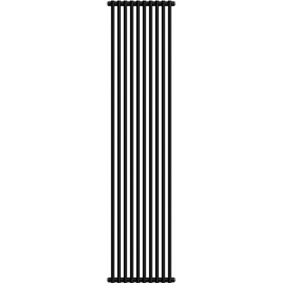 Вертикальный радиатор Royal Thermo Shift R22 C2180 420x1800 мм (10 секций) чёрный - фото 2