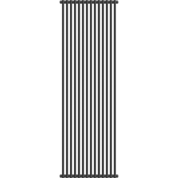 Вертикальный радиатор Royal Thermo Shift R22 C2180 580x1800 мм (14 секций) чёрный - фото 2