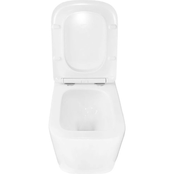 Инсталляция с подвесным унитазом комплект: Grohe Rapid SL 38772001 с подвесным безободковым унитазом Loranto Delphi 91343 сиденье микролифт, крепление, кнопка смыва хром (Система смыва торнадо) - фото 7