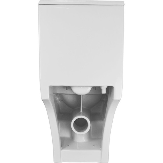 Унитаз-компакт безободковый Azario Terni AZ-8618T с крышкой микролифт (система смыва Торнадо) - фото 14