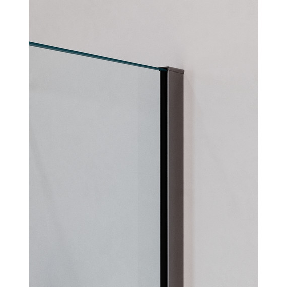 Душевое ограждение Cezares 80x100 см SLIDER-AH-2-80/90-100/110-C-GM, оружейная сталь/прозрачное - фото 5