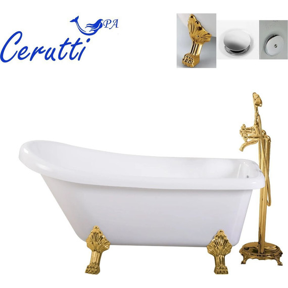 Ванна отдельностоящая Parly Vito 150G 155x74 см - фото 2