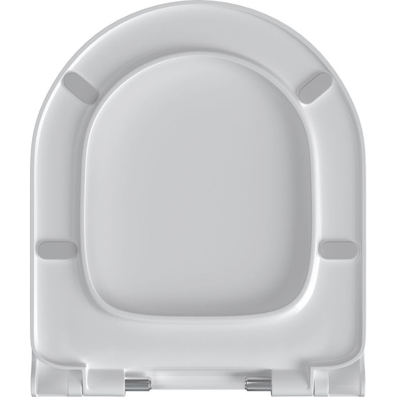 Унитаз подвесной безободковый Aquatek Поларис AQ0700-01 с тонкой крышкой микролифт - фото 10