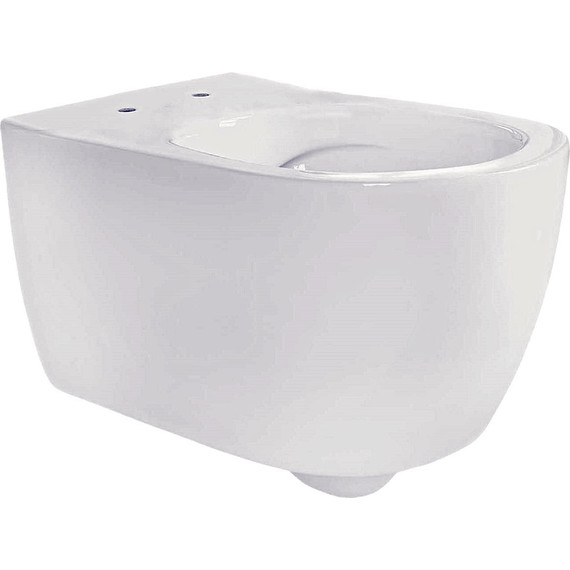 Унитаз подвесной безободковый Aquatek Поларис AQ0700-01 с тонкой крышкой микролифт - фото 4