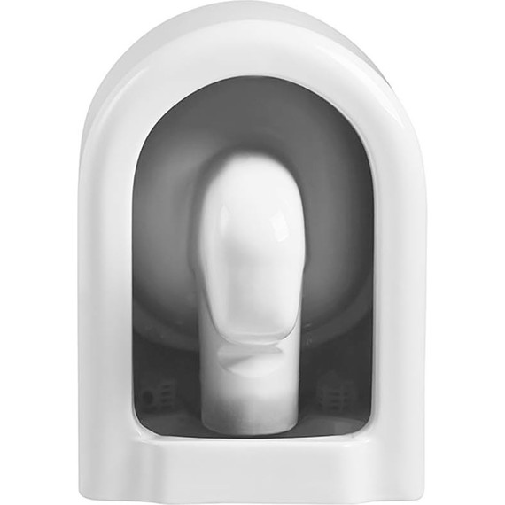 Унитаз подвесной безободковый Aquatek Мия AQ2004T-00 с крышкой микролифт (система смыва Торнадо) - фото 9