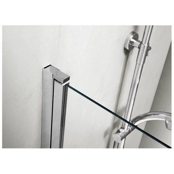 Шторка для ванны Aquatek Дельта 80x150 см AQ DEL SBA 08015CH хром/прозрачное - фото 3