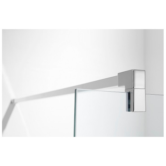 Душевая перегородка Aquatek Walk in 110 см AQ WIW 11020CH, хром/прозрачное - фото 3