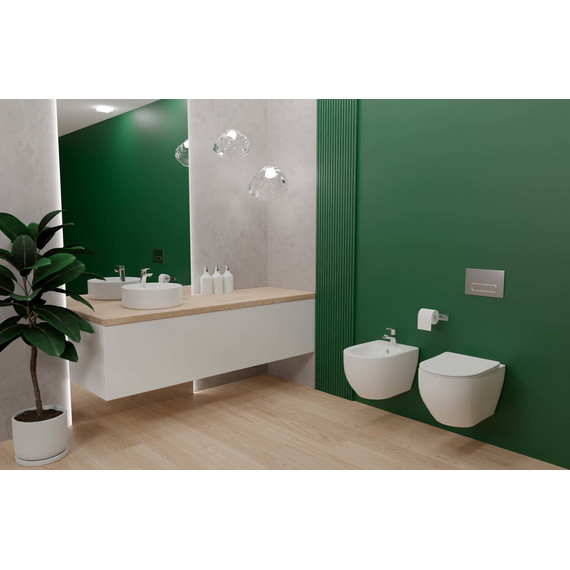 Биде подвесное Aquatek Европа AQ1016-MW, белый матовый - фото 5