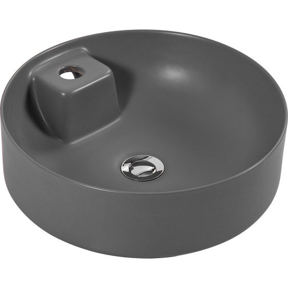 Раковина-чаша Aquatek Европа 40 см AQ5212-MG, серый - фото 3