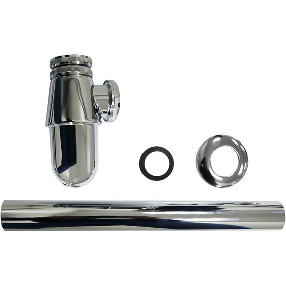 Сифон универсальный Azario G1 1/4 AZ-107-CHR - фото 2