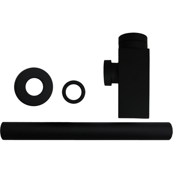 Сифон универсальный Azario G1 1/4 AZ-109-BL, чёрный - фото 2