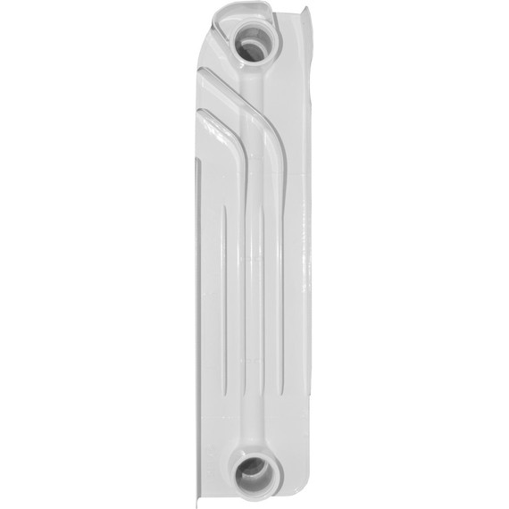 Радиатор Azario BM350/100/8 640х400 мм (8 секций) белый - фото 2