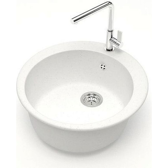 Кухонная мойка Azario Vital CS00078342, белый - фото 2