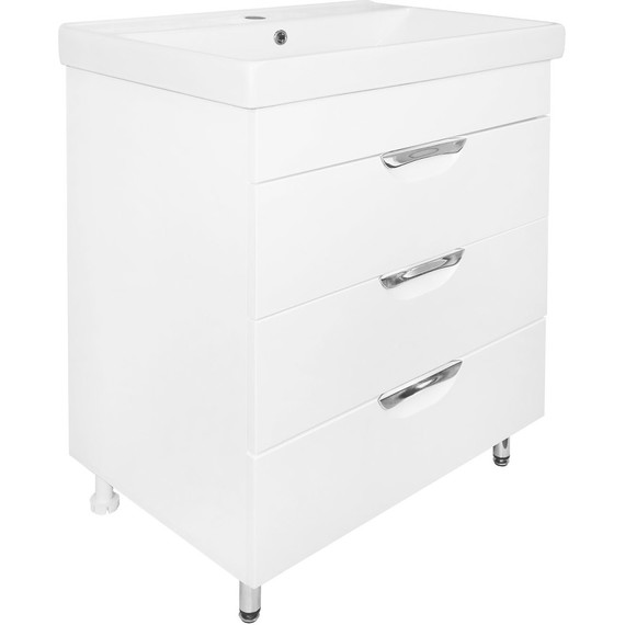 Тумба напольная с раковиной Azario Стиль 70/3 Н Соло 70 см CS00092805 - фото, картинка 3 Тумба напольная с раковиной Azario Стиль 70/3 Н Соло 70 см CS00092805 - фото 3