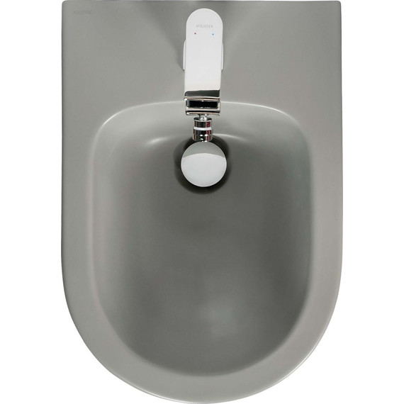 Биде подвесное Aquatek Вега AQ1057-MG, серый - фото 3