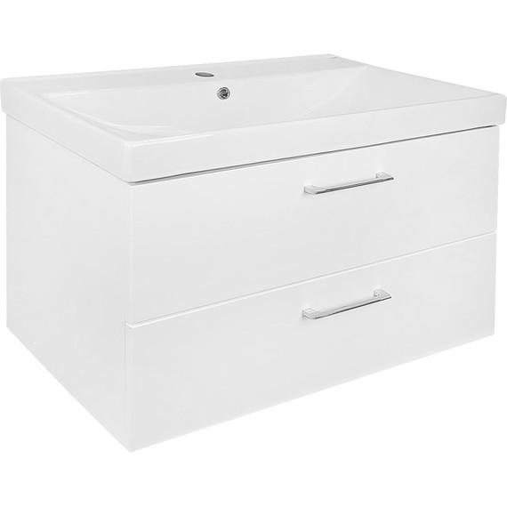 Тумба подвесная с раковиной Azario Ника 80 см CS00091369 - фото 2