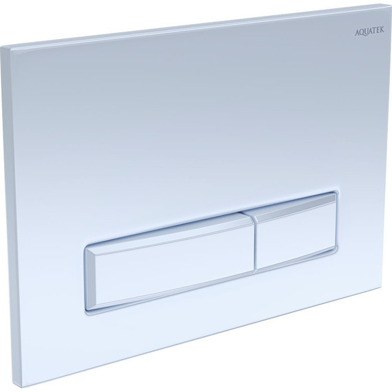 Кнопка смыва Aquatek Slim KDI-0000021, белый глянцевый - фото, картинка 2 Кнопка смыва Aquatek Slim KDI-0000021, белый глянцевый - фото 2