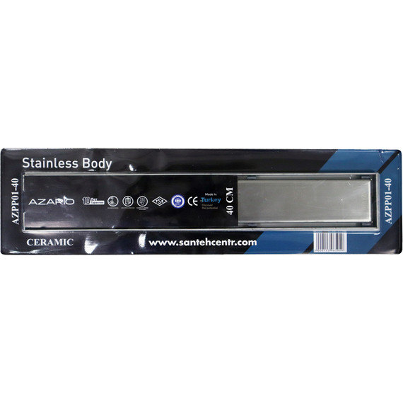 Трап Azario AZPP01-40 см Ceramic (под плитку) - фото 5