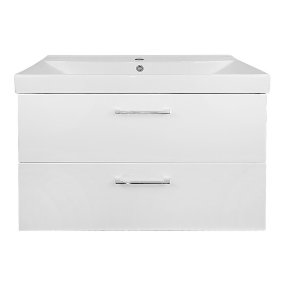 Тумба подвесная с раковиной Azario Ника 80 см CS00091369 - фото 