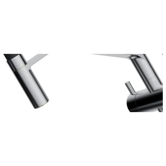 Смеситель для кухни Omoikiri Akeno BN 4994544, нержавеющая сталь - фото 2