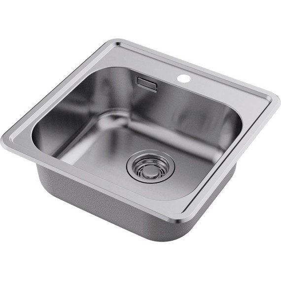 Кухонная мойка Omoikiri Notoro 48 SILVER-MATT 0,8 мм 4997437, silver matt - фото 