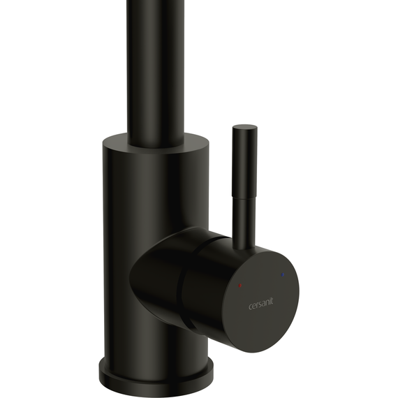 Смеситель для кухни Cersanit Como A68243, чёрный - фото 3