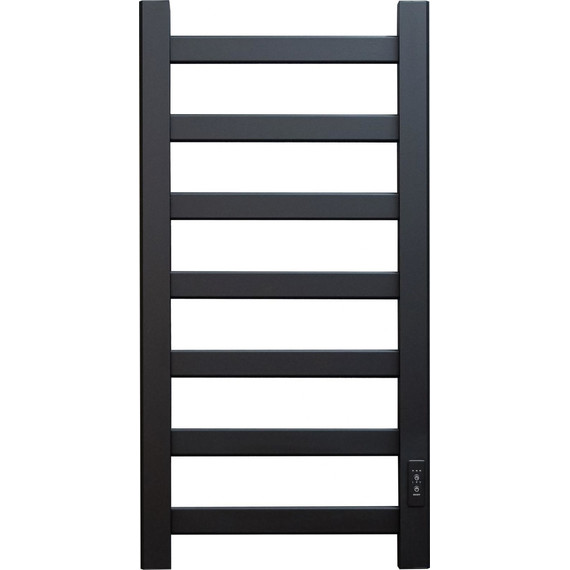 Полотенцесушитель электрический Тругор Диана Пэк сп 1 П7 500х800 мм (скрытое подключение) 00-00048296, чёрный - фото 2