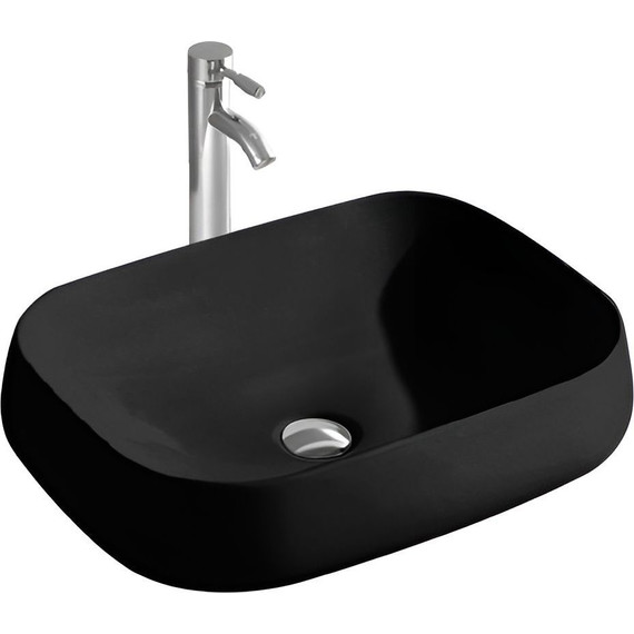 Раковина-чаша Aquatek 56 см AQ5526-MB, чёрный матовый - фото 
