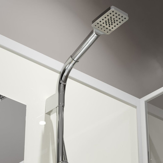 Душевая кабина Niagara Standart 100x100 см ST100/15Q/BK, белый/прозрачное - фото 6