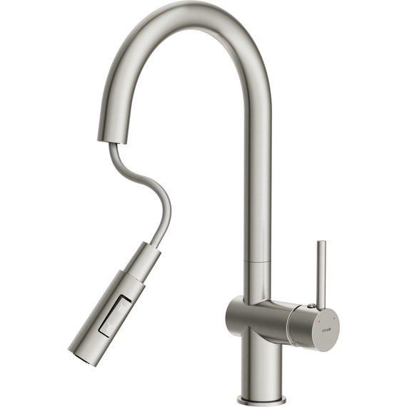 Смеситель для кухни Cersanit Brasko A68226, сатин - фото 7