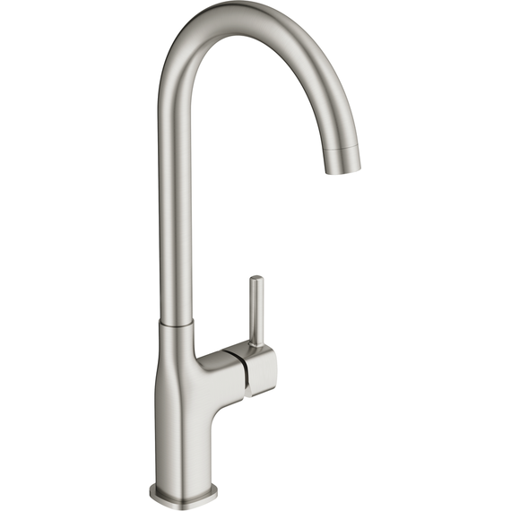 Смеситель для кухни Cersanit Elio A68260, сатин - фото 2