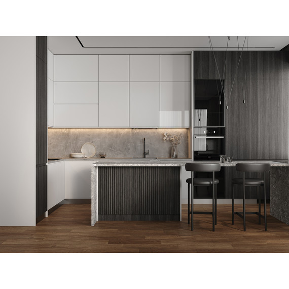 Смеситель для кухни Cersanit Elio A68261, чёрный - фото 7