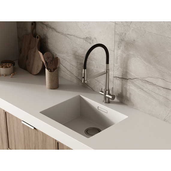 Смеситель для кухни Cersanit Zen A68259, сатин - фото 10