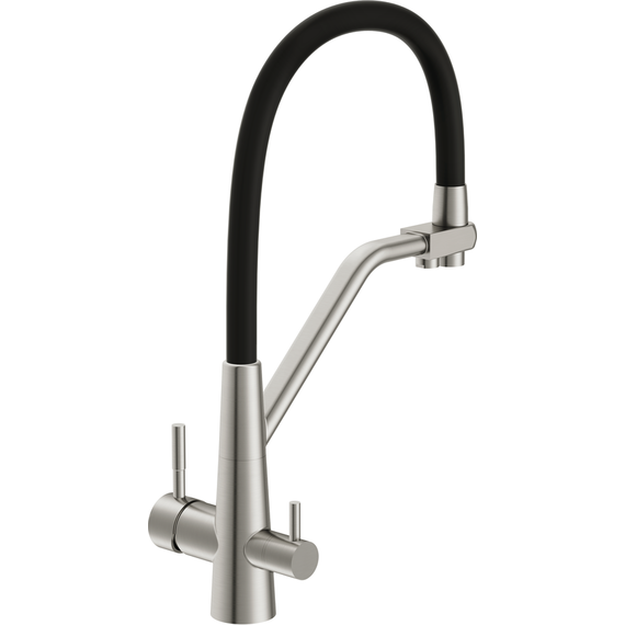 Смеситель для кухни Cersanit Vivo A64837, сатин - фото 5