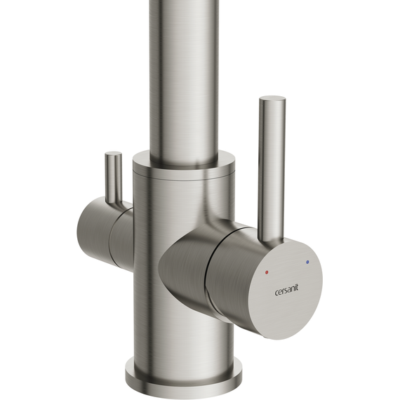 Смеситель для кухни Cersanit Zen A68259, сатин - фото 3
