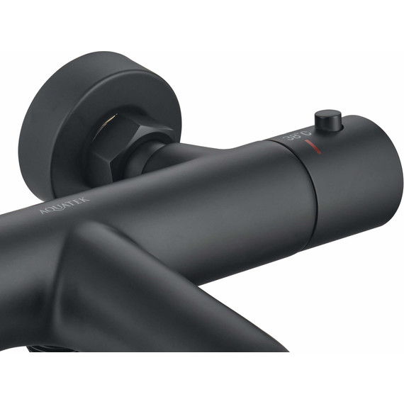 Смеситель для ванны Aquatek Вега AQ1043MB, чёрный матовый, Цвет производителя: чёрный матовый - фото 2