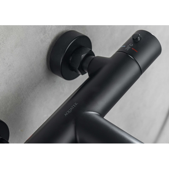 Смеситель для ванны Aquatek Вега AQ1043MB, чёрный матовый, Цвет производителя: чёрный матовый - фото 4