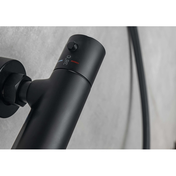 Смеситель для ванны Aquatek Вега AQ1043MB, чёрный матовый, Цвет производителя: чёрный матовый - фото 11