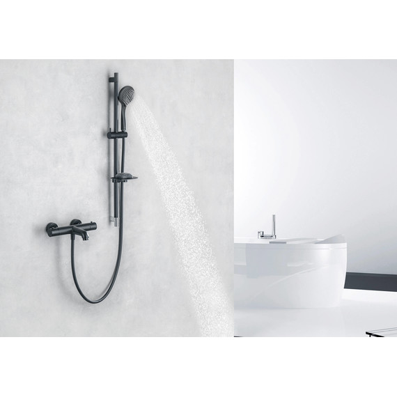 Смеситель для ванны Aquatek Вега AQ1043MB, чёрный матовый, Цвет производителя: чёрный матовый - фото 16