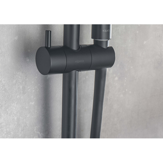 Душевой гарнитур Aquatek Вега AQ2011MB, чёрный матовый - фото 7