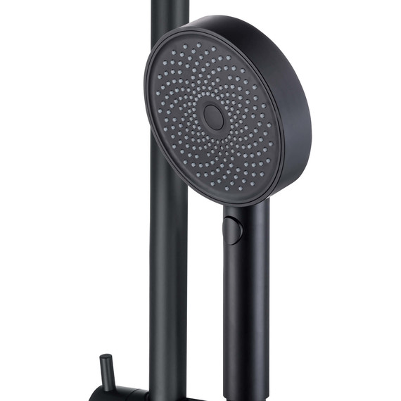 Душевой гарнитур Aquatek Вега AQ2031MB, чёрный матовый - фото 4