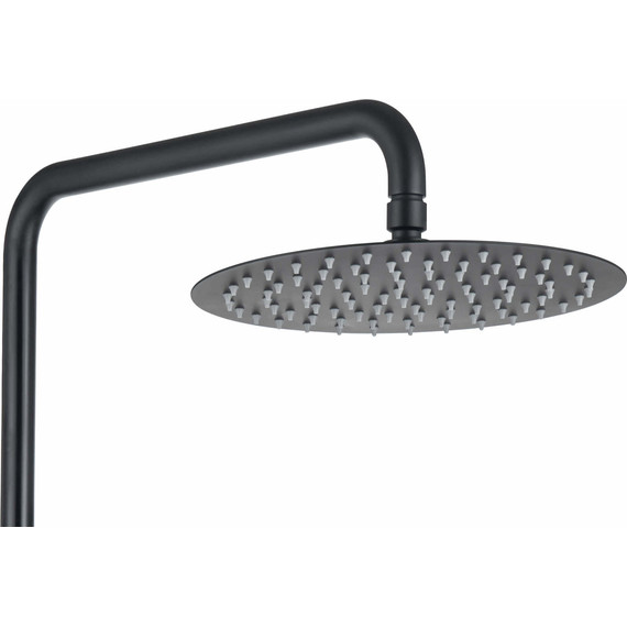 Душевая стойка Aquatek Вега AQ2040MB, чёрный матовый, Цвет производителя: чёрный матовый - фото 2