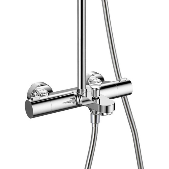 Душевая стойка Aquatek Вега AQ2043CR, Цвет производителя: хром - фото, картинка 4 Душевая стойка Aquatek Вега AQ2043CR, Цвет производителя: хром - фото 4