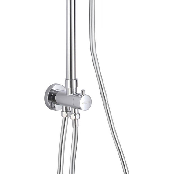 Душевая стойка Aquatek Вега AQ2046CR, Цвет производителя: хром - фото, картинка 4 Душевая стойка Aquatek Вега AQ2046CR, Цвет производителя: хром - фото 4