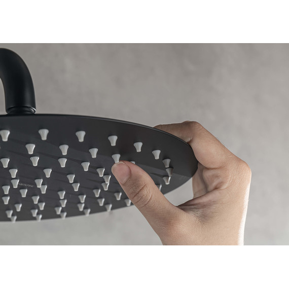 Душевая стойка Aquatek Вега AQ2046MB, чёрный матовый, Цвет производителя: чёрный матовый - фото 15