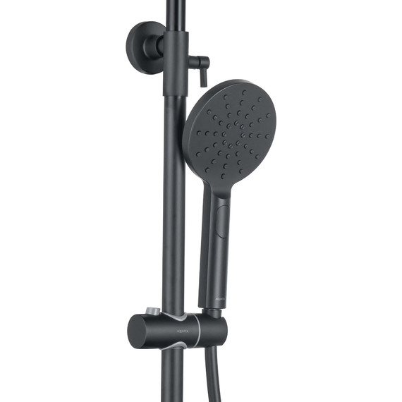 Душевая стойка Aquatek Вега AQ2060MB, чёрный матовый, Цвет производителя: чёрный матовый - фото 4